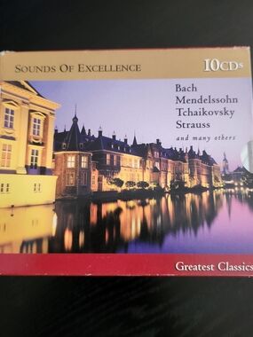 Sounds Of Excellence Greatest Classics 10CD Set Vintage - 9 Unopened 1 Open